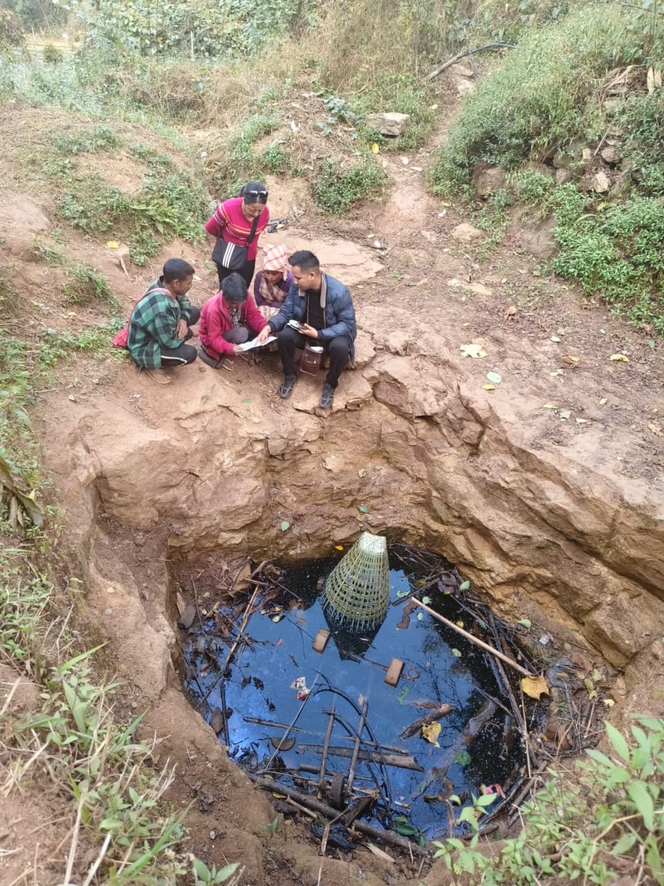 Mooshrot Spring, Laskein