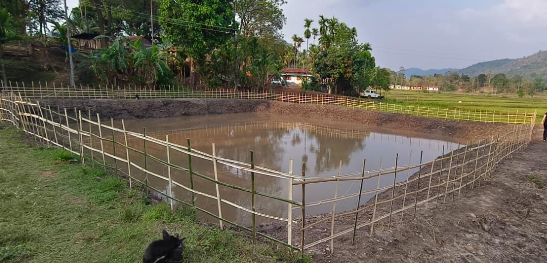 After Picture of Dugout Pond in Imtra-Apal (Mangsang-Gittim) village